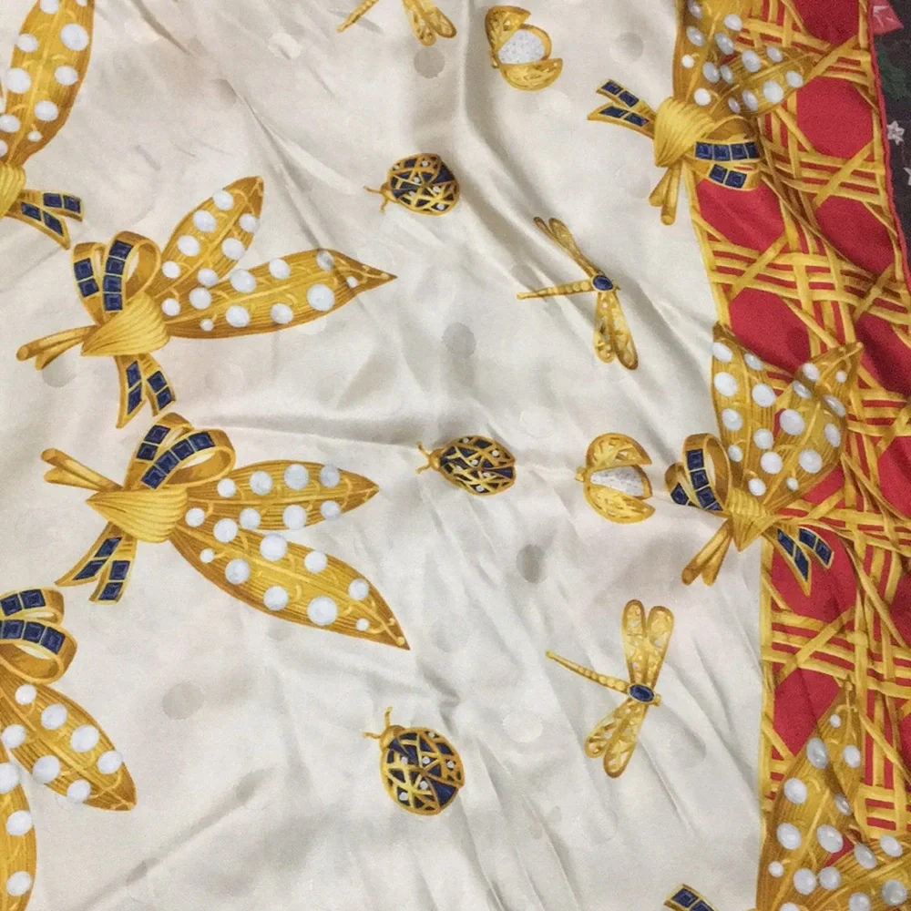 Vintage Dior silk scarf